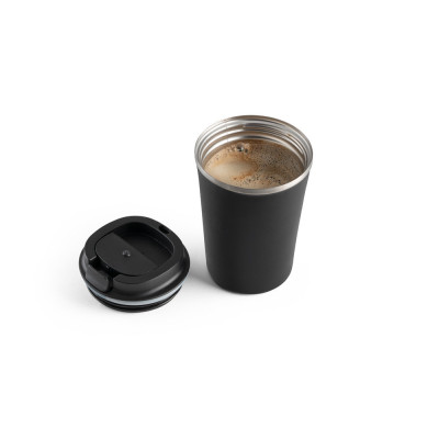 PHELPS. Stainless steel and PP travel cup 470 mL